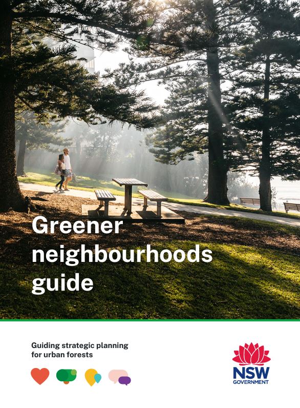 Cover page of the Greener Neighbourhoods Guide